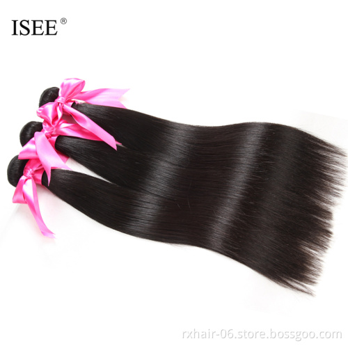Isee High Quality Remy Virgin Brazilian Human Hair